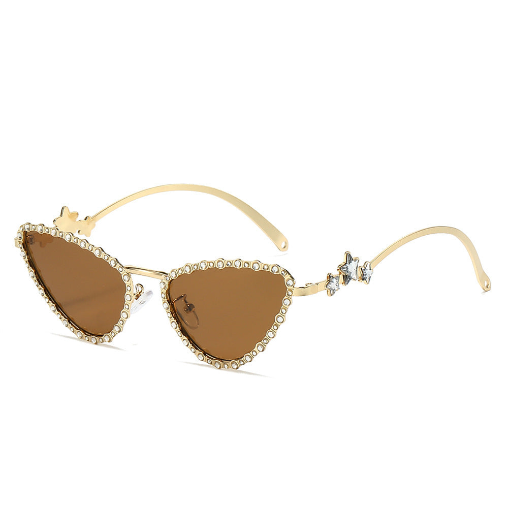 Siopsrl | Glamorous Cat-Eye Sunglasses with Crystal Accents Siopsrl