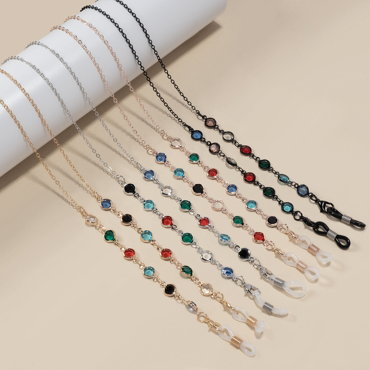 Siopsrl | Elegant Gemstone Eyewear Chain Siopsrl