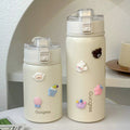 Siopsrl | Women's Insulated Drinking Bottle with Secure Flip Closure and Playful Design Siopsrl