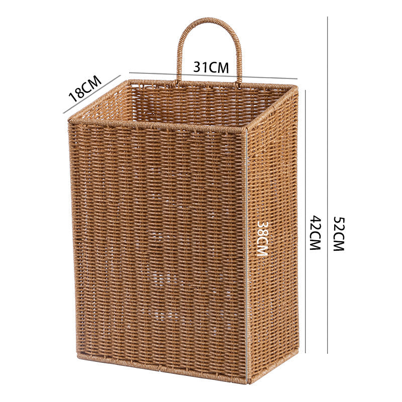 Unisex storage basket with practical carrying handle Siopsrl