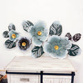 Floral Metal Wall Art Sculpture  Siopsrl1789208529