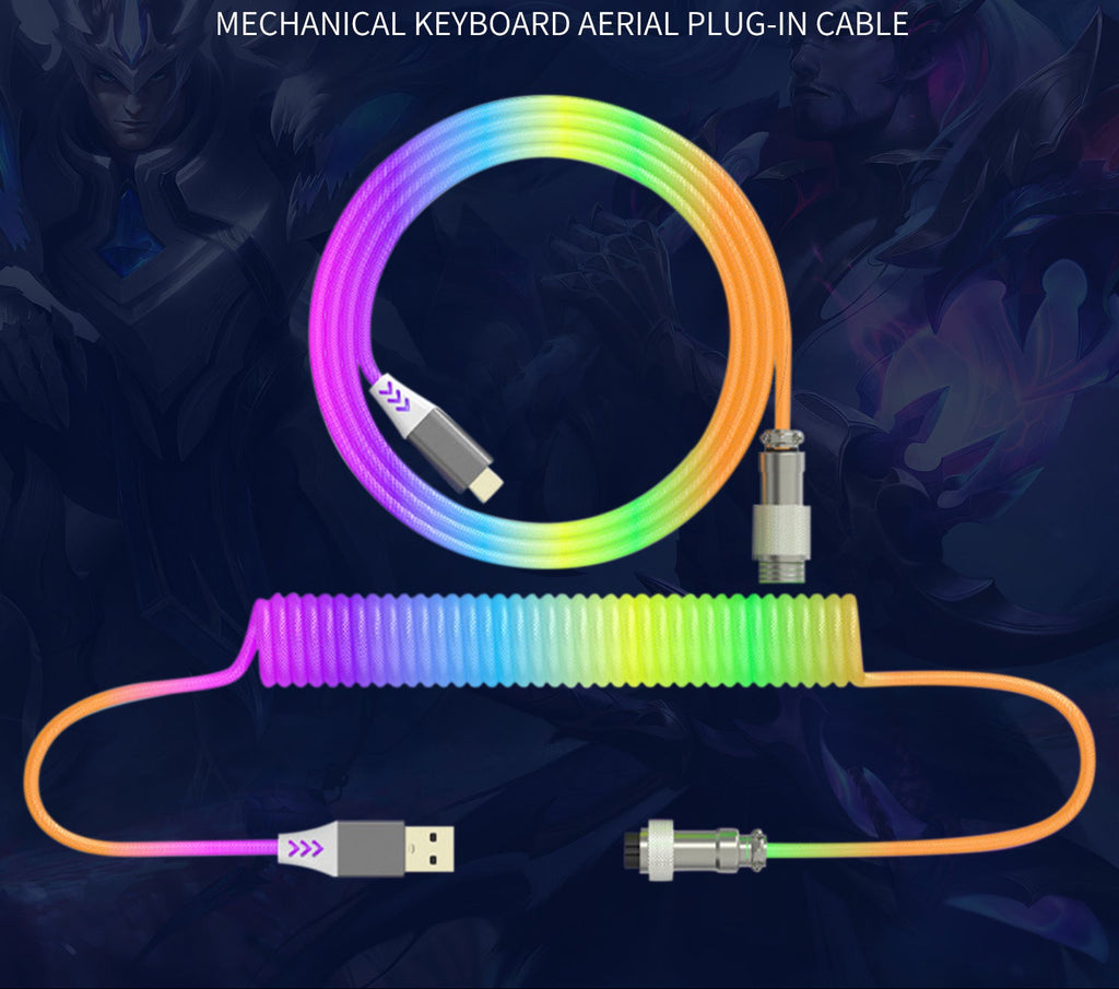 Siopsrl | USB Type-C Mechanical Keyboard Connection Cable Siopsrl