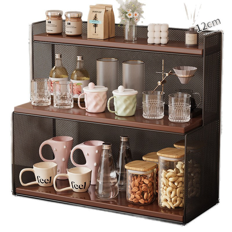 Siopsrl | Three-Tiered Metal Kitchen Storage Rack Siopsrl