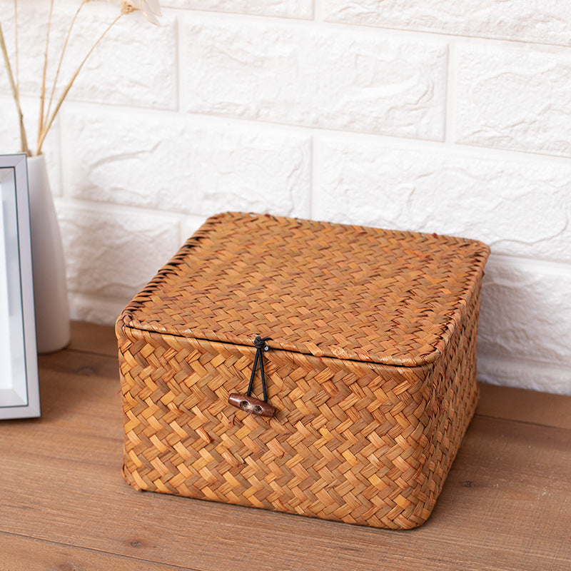 Handmade Woven Storage Cube Siopsrl