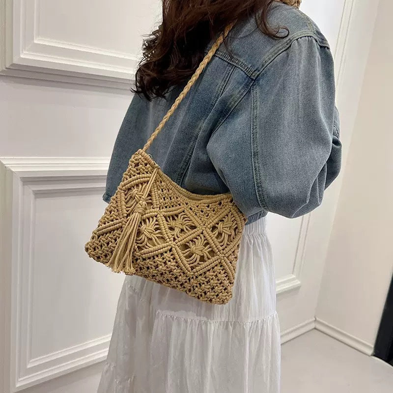 Siopsrl | Macramé Shoulder Bag Siopsrl
