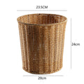 Eco-Friendly Wicker Waste Basket Siopsrl