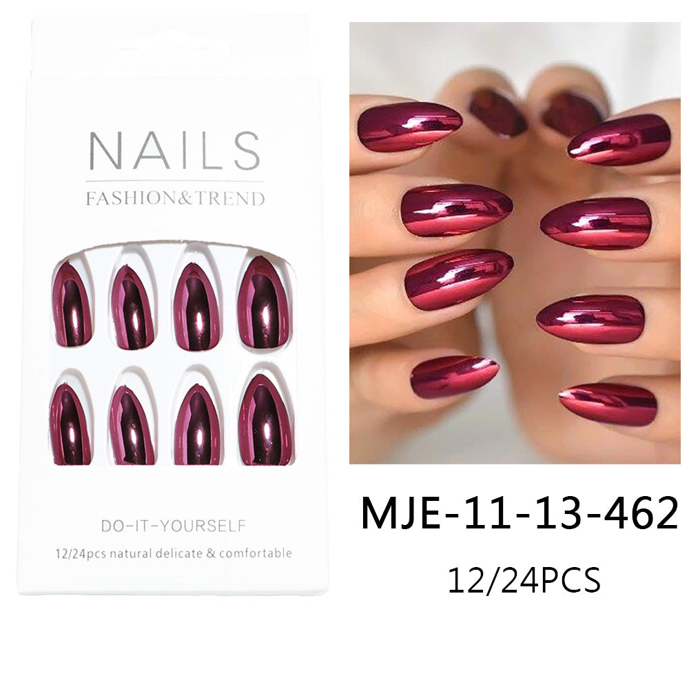 Siopsrl | Premium Glossy Almond-Shaped Press-On Nails Siopsrl Siopsrl | 787225060