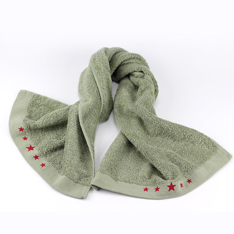 Siopsrl | Care Towel With Soft Surface And Decorative Star Border Siopsrl