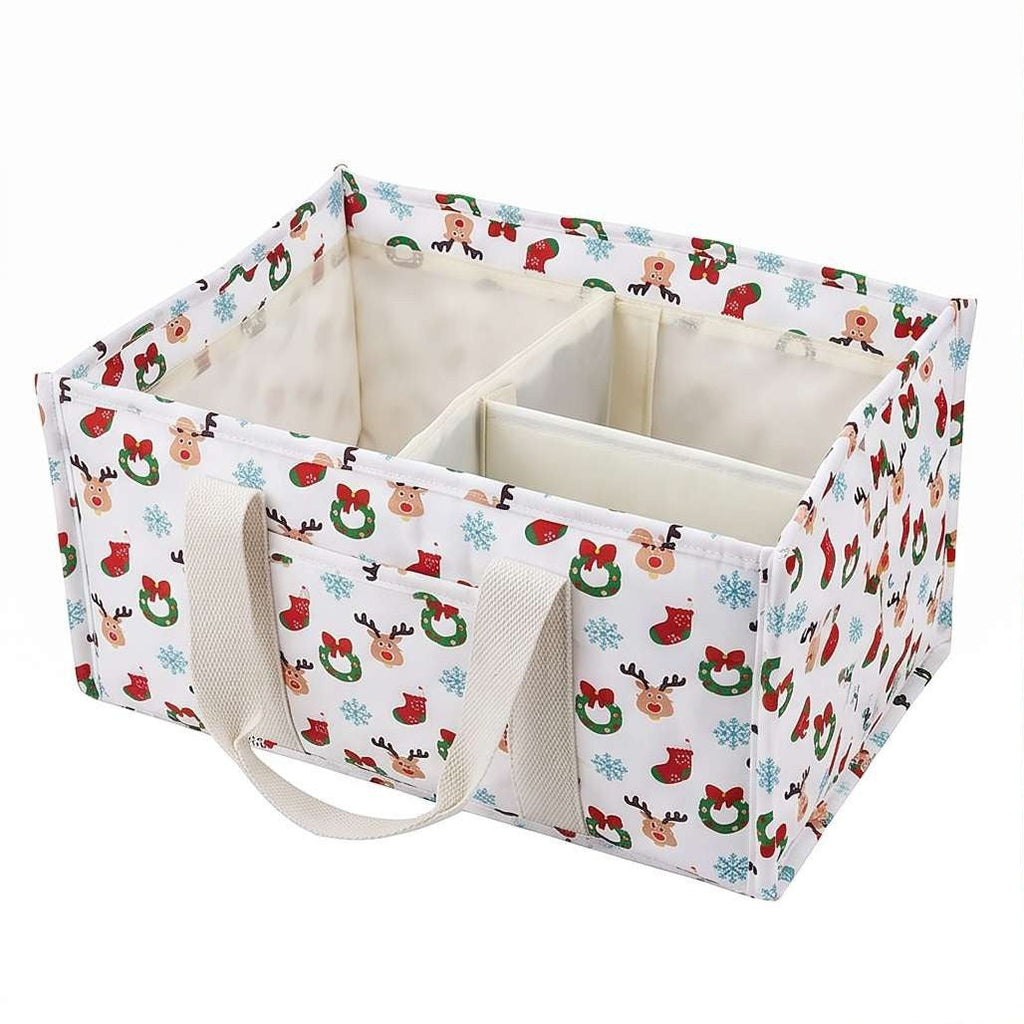 Versatile storage basket with compartments and charming animal motif Siopsrl