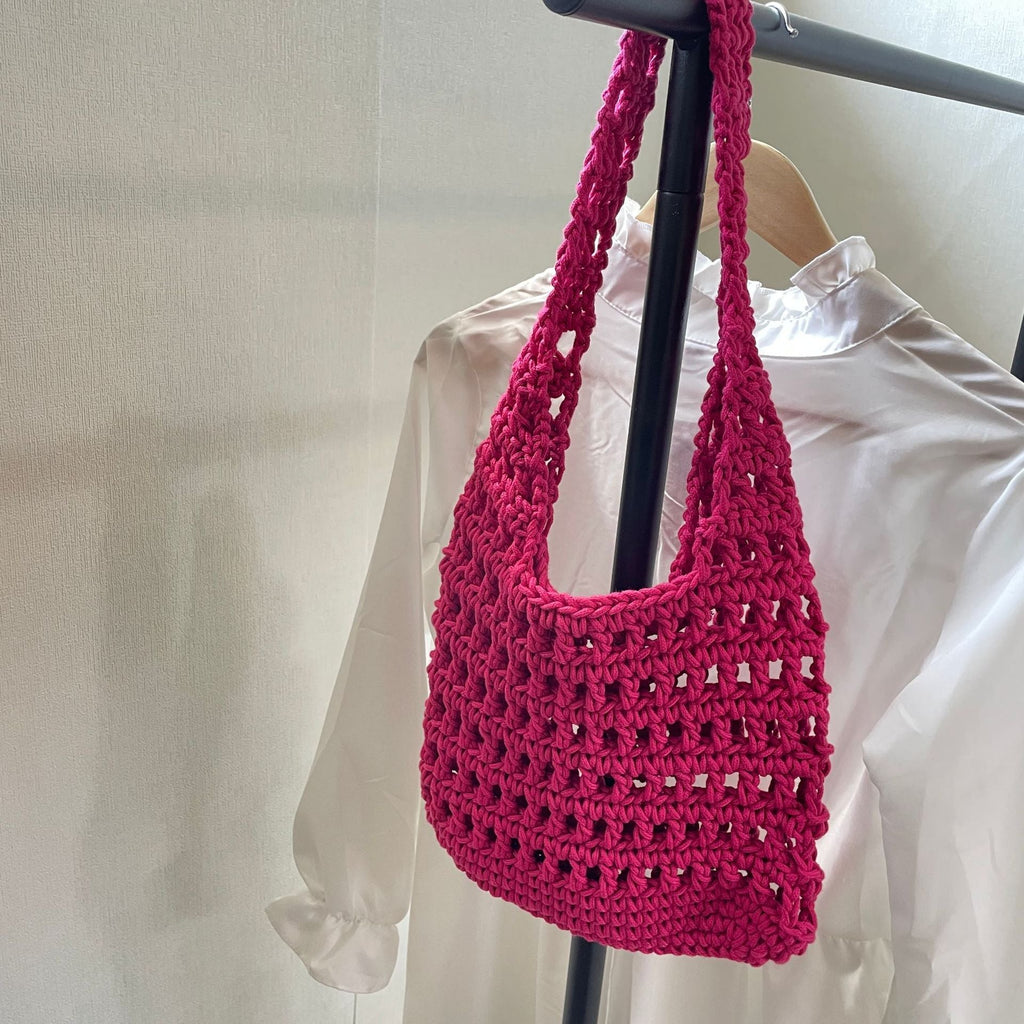 Siopsrl | Hand-knotted tote bag Siopsrl