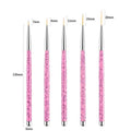 Siopsrl | Professional Fine Detail Nail Art Brushes Set Siopsrl
