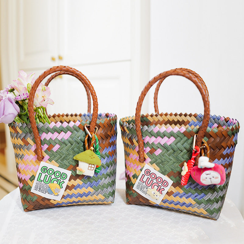 Handmade basket bag Siopsrl