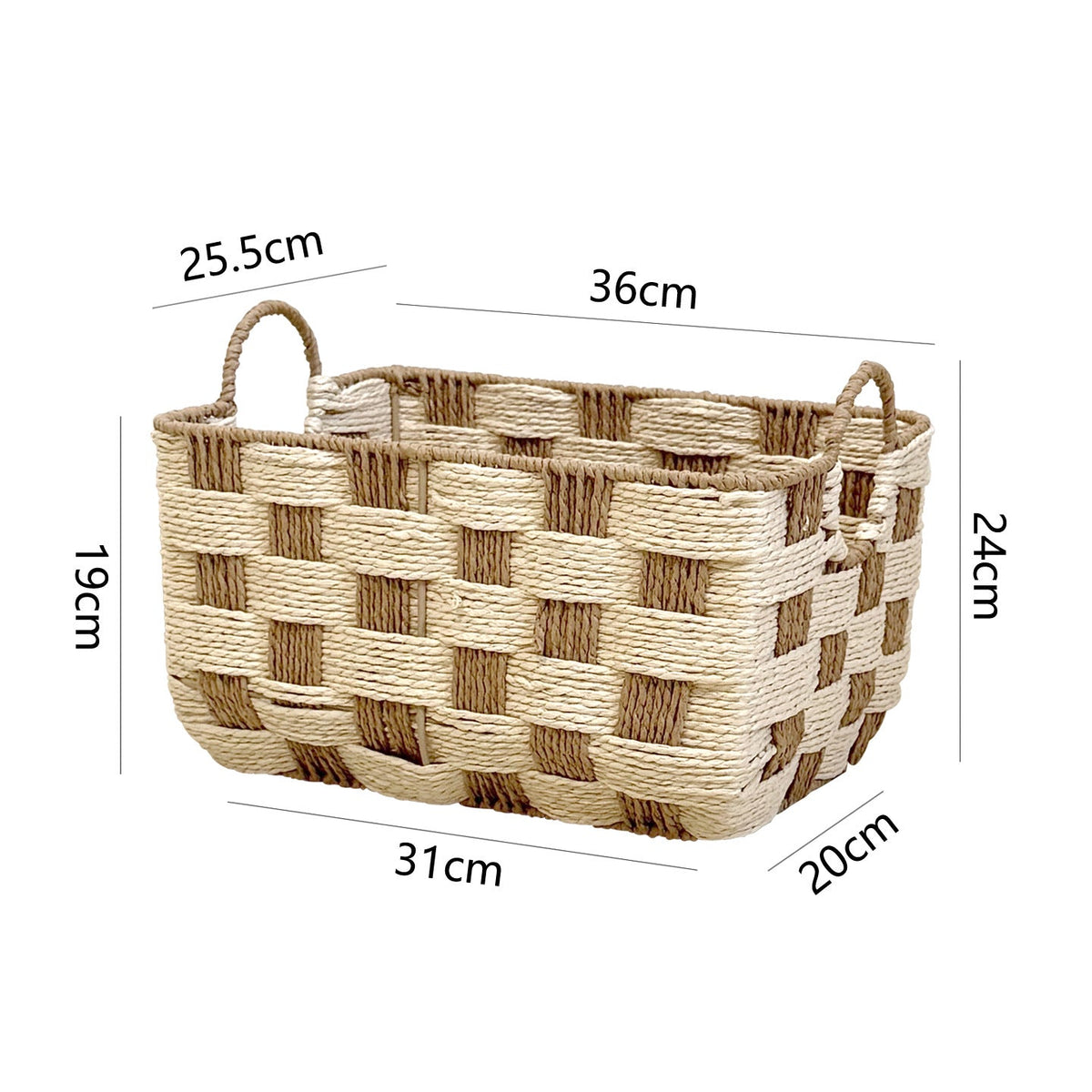 Storage basket with handles Siopsrl