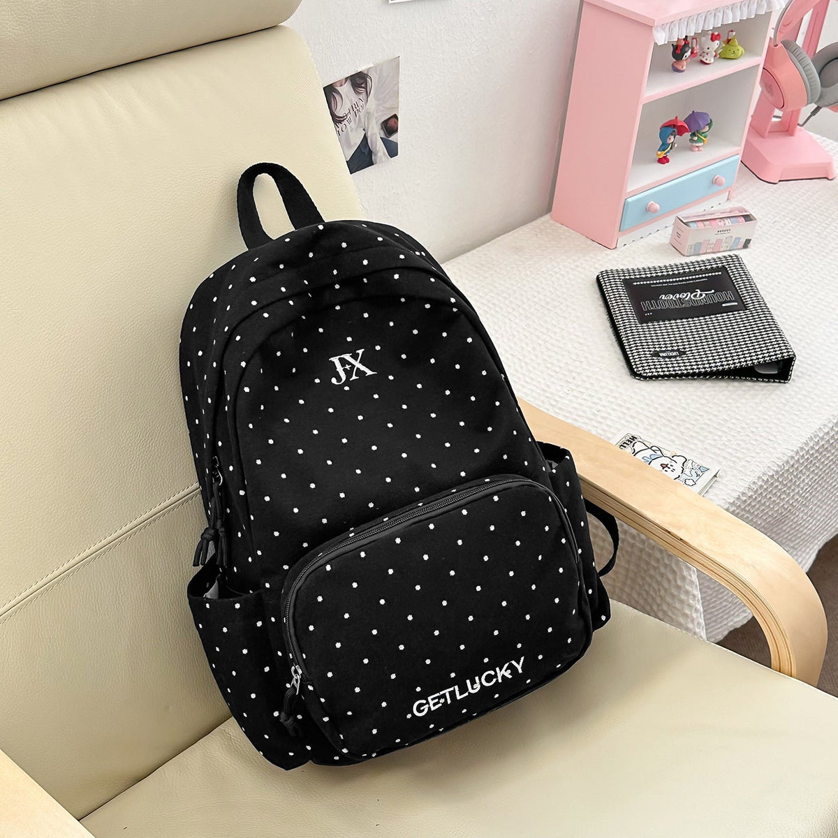 Siopsrl | Polka Dot Patterned Backpack
