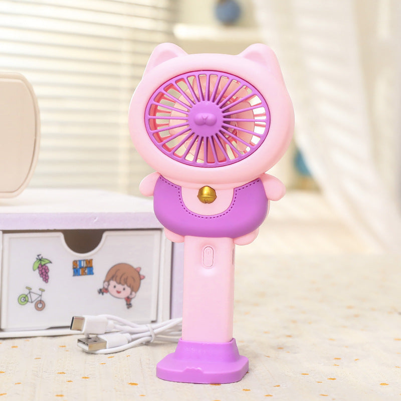 Siopsrl | Women's Portable Hand Fan in Creative Cat Design Siopsrl
