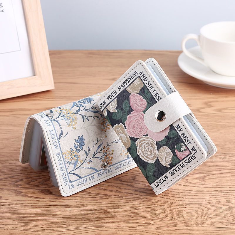 Siopsrl | Elegant Rose Print Wallet Siopsrl