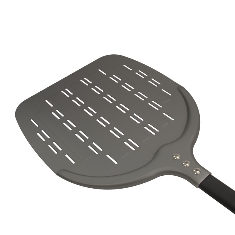 Siopsrl | perforated pizza peel with extra-long ergonomic handle Siopsrl