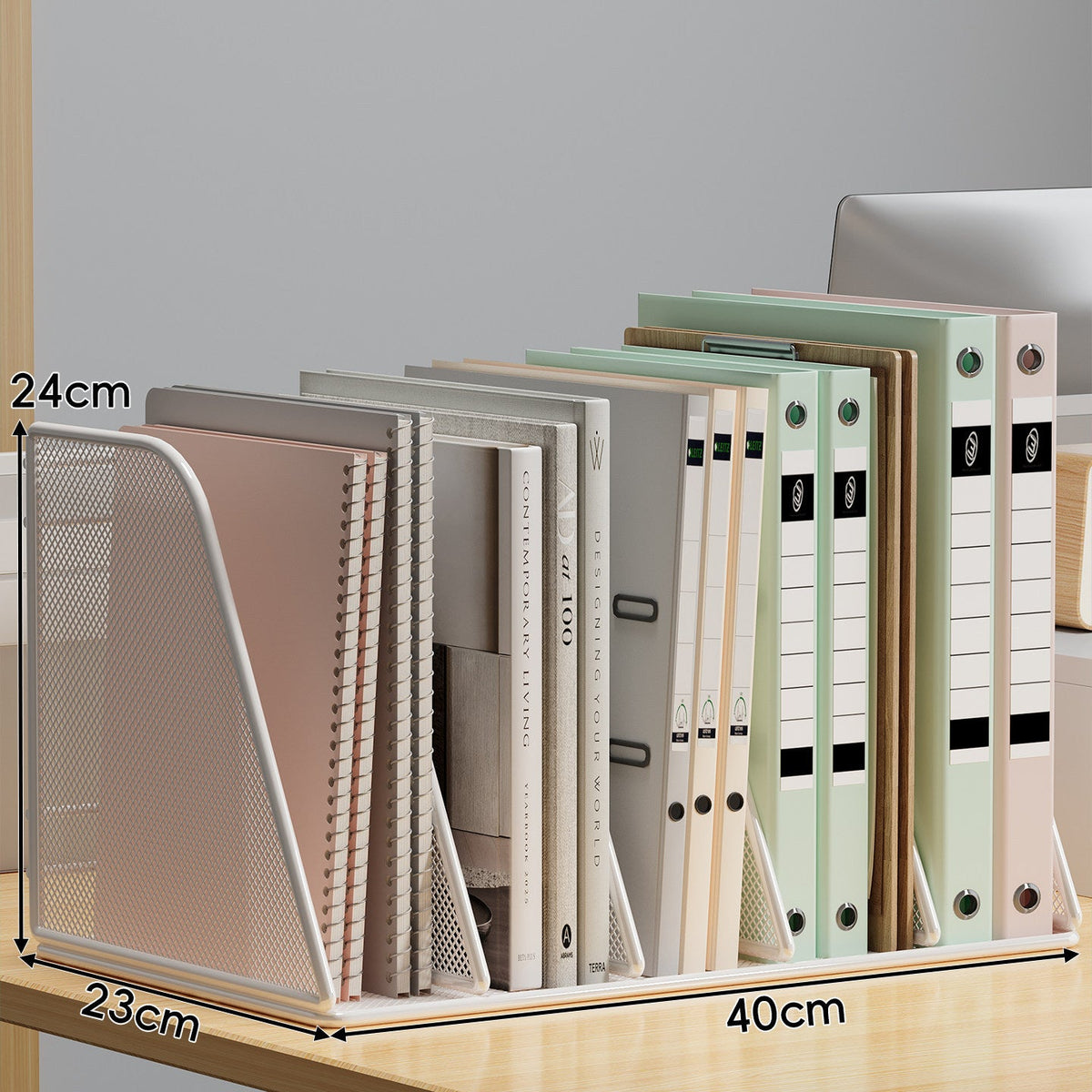 Mesh File Organizer Rack Siopsrl