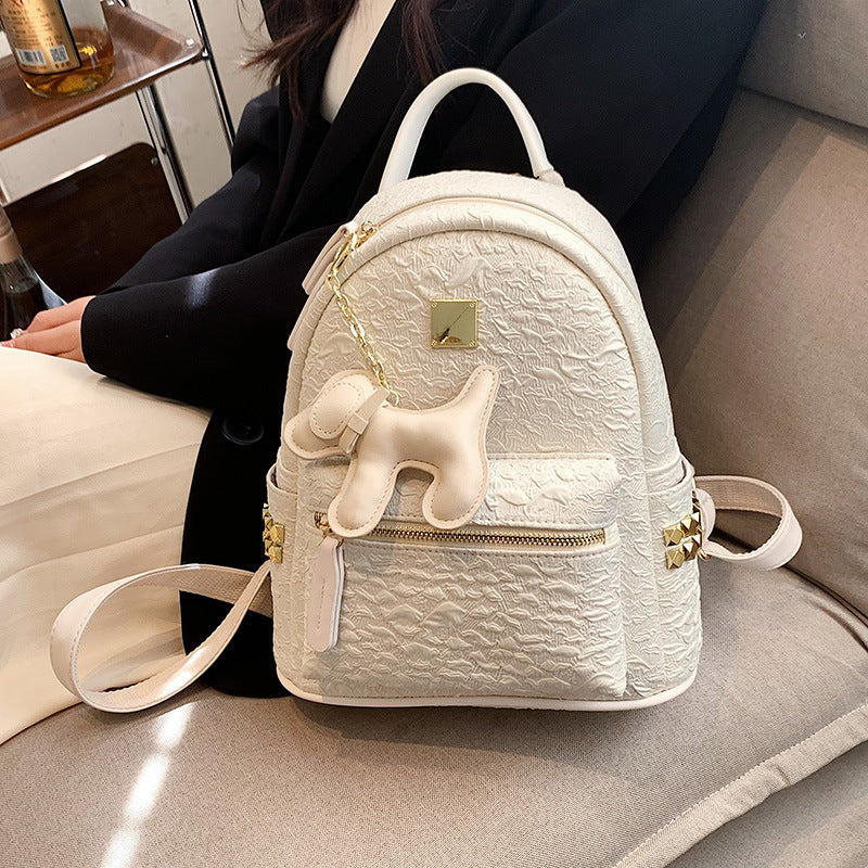 Siopsrl | Textured Mini Backpack Siopsrl