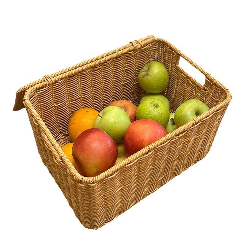 Versatile Rectangular Woven Storage Bin Siopsrl