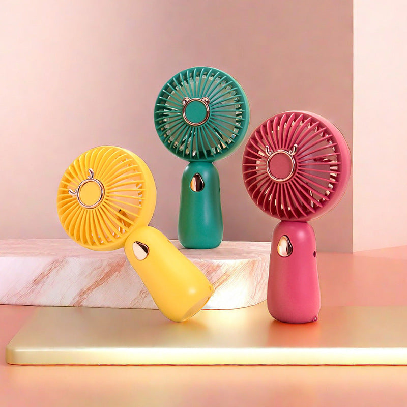 Siopsrl | Portable handheld fan with USB charging function and ergonomic handle Siopsrl