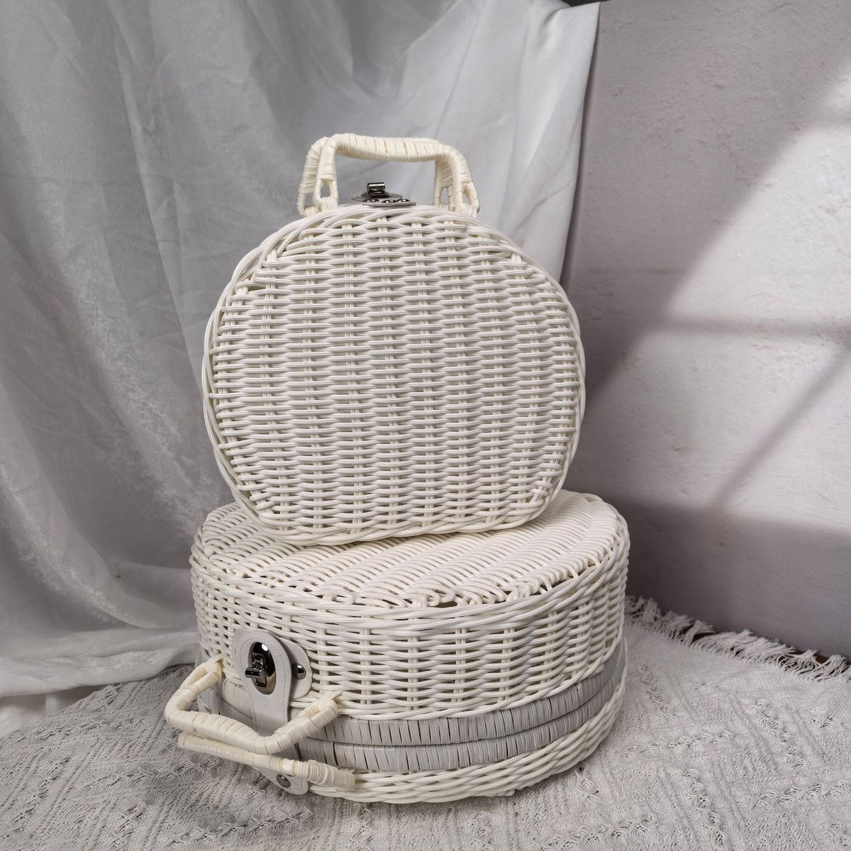 Ladies stylish braided handbag Siopsrl