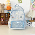 Siopsrl | Trendy Star-Appliqué Backpack