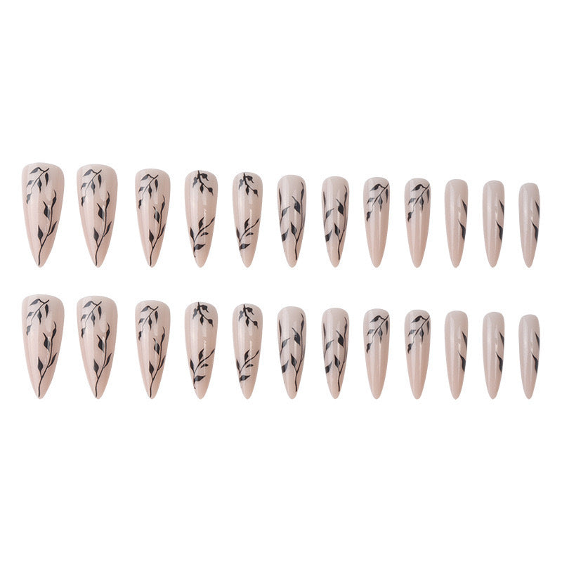 Siopsrl | Elegant Artificial Lace Nails with Floral Design Siopsrl