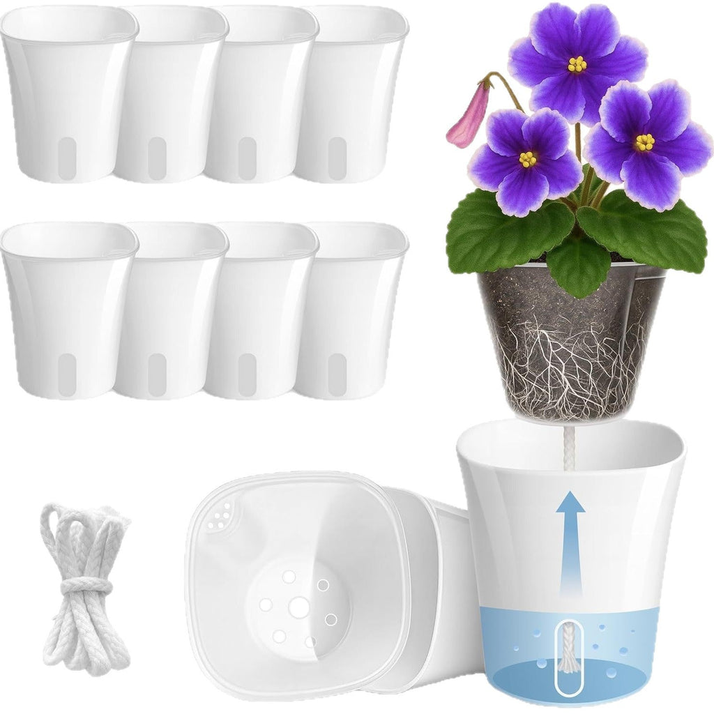 Self-Watering Plant Pot Set Siopsrl