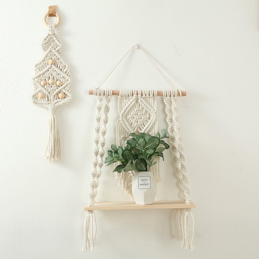 Decorative Macramé Swing Shelf Siopsrl
