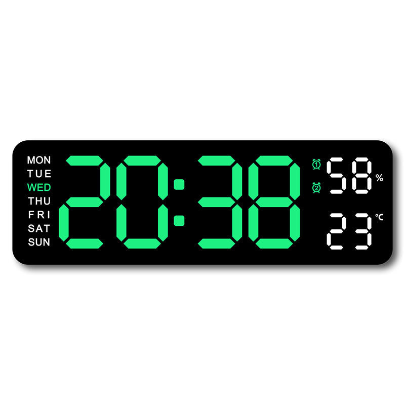 Siopsrl | Digital alarm clock with room temperature and humidity display Siopsrl