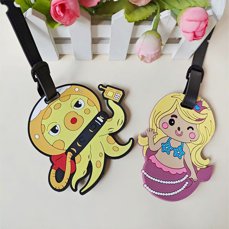 Siopsrl | Unisex Luggage Tag in Playful Mermaid Design Siopsrl