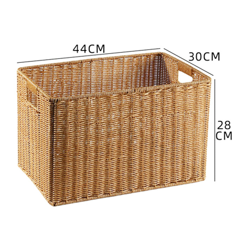 Rectangular Woven Storage Basket Siopsrl