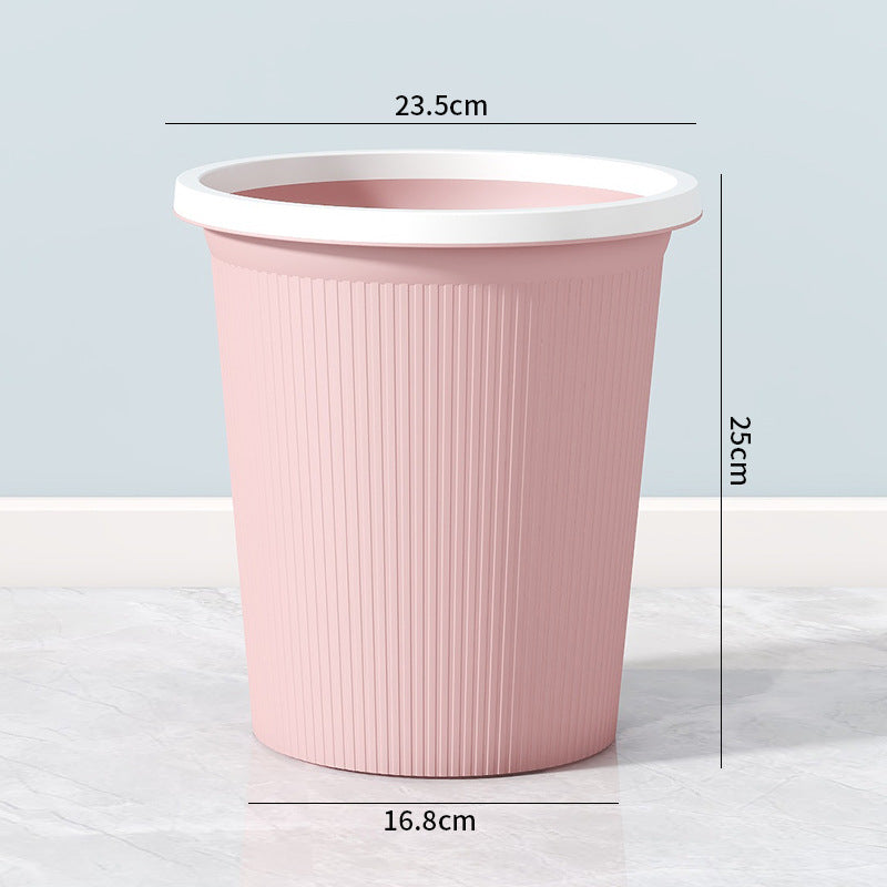 Stylish Ribbed Waste Bin Siopsrl