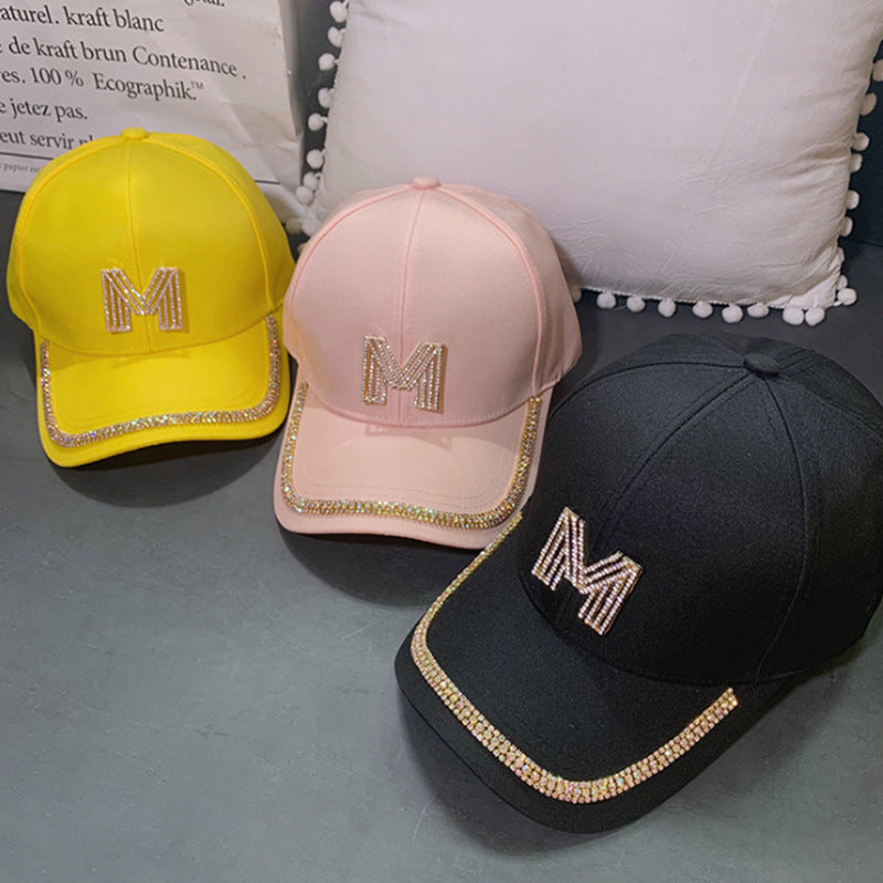 Siopsrl | Women's Sparkling Embellished Baseball Cap Siopsrl