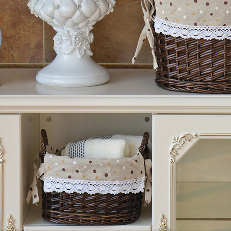 Siopsrl | Decorative Wicker Storage Basket Siopsrl