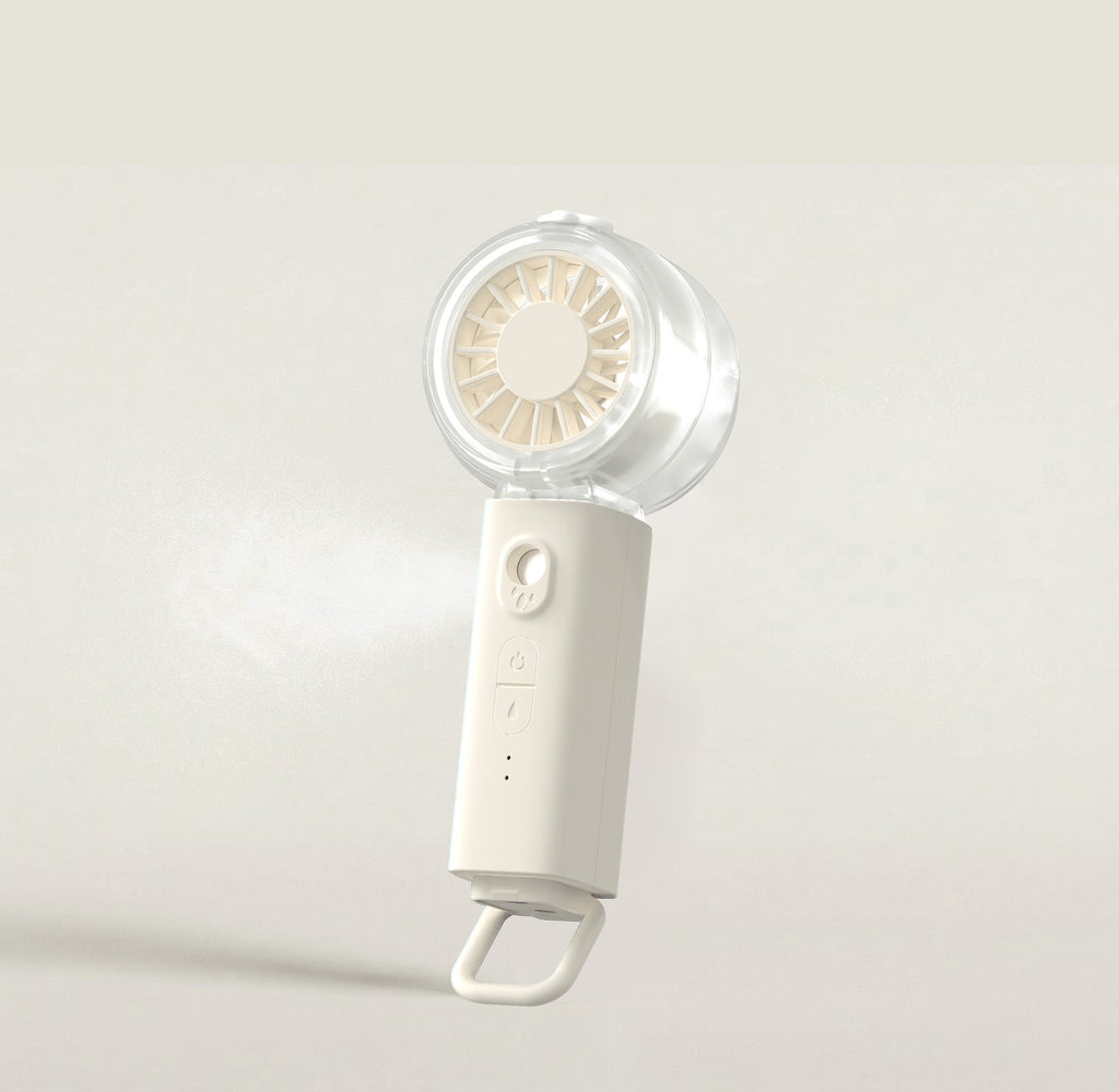 Siopsrl | Unisex portable mini handheld fan with misting function and USB charging Siopsrl