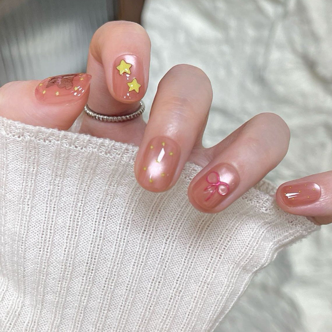 Siopsrl | Whimsical Press-On Nail Art Siopsrl