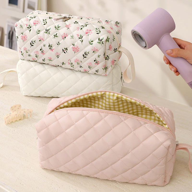 Siopsrl | Quilted Animal Print Makeup Bag Siopsrl