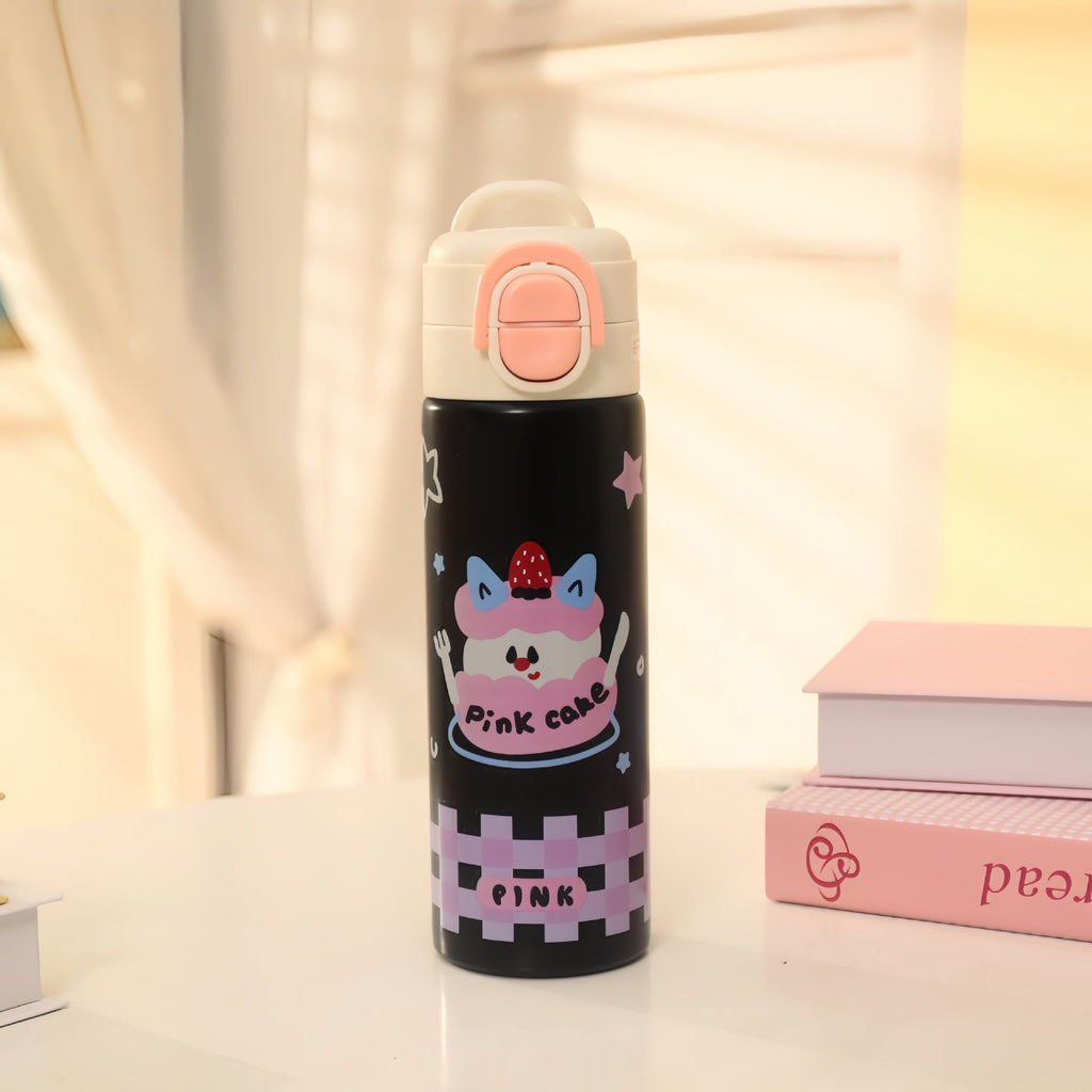 Siopsrl | Ladies Insulated Drinking Bottle with Playful Design Siopsrl