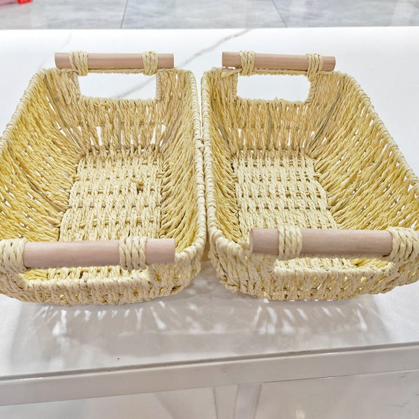 Stylish Handwoven Storage Basket Siopsrl