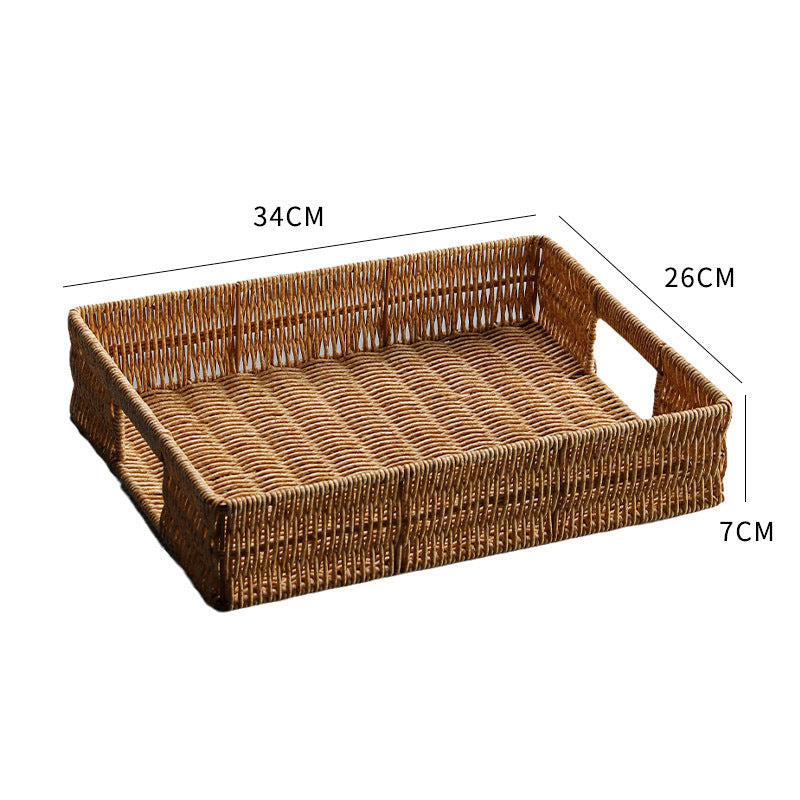 Rectangular Woven Storage Basket Siopsrl
