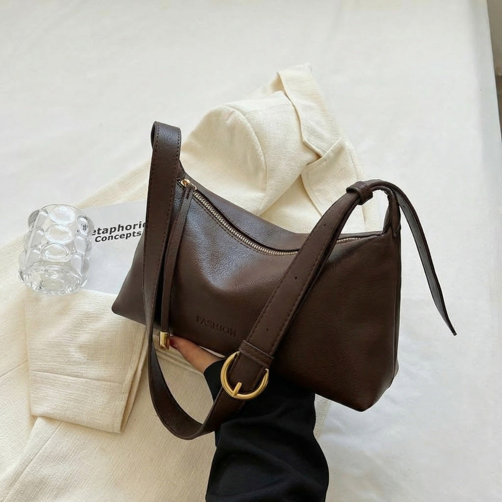 Siopsrl | Sleek Leather Shoulder Bag Siopsrl
