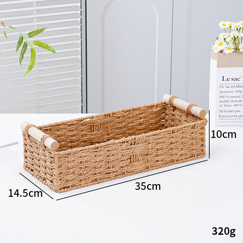 Siopsrl | Woven Organizer Storage Basket Siopsrl