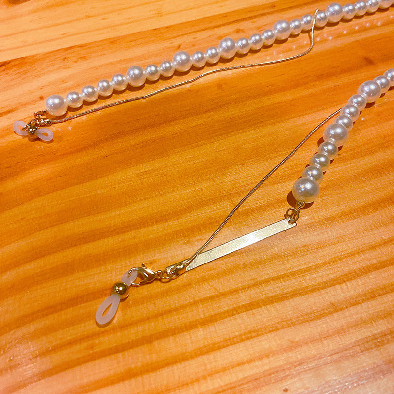 Siopsrl | Elegant pearl glasses holder chain Siopsrl