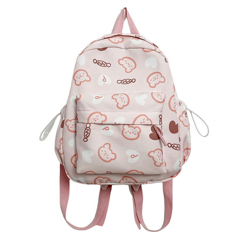 Siopsrl | Cute Character Print School Backpack Siopsrl
