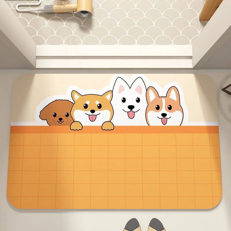 Siopsrl | Cartoon Bunny-Themed Soft Bath Mat Siopsrl