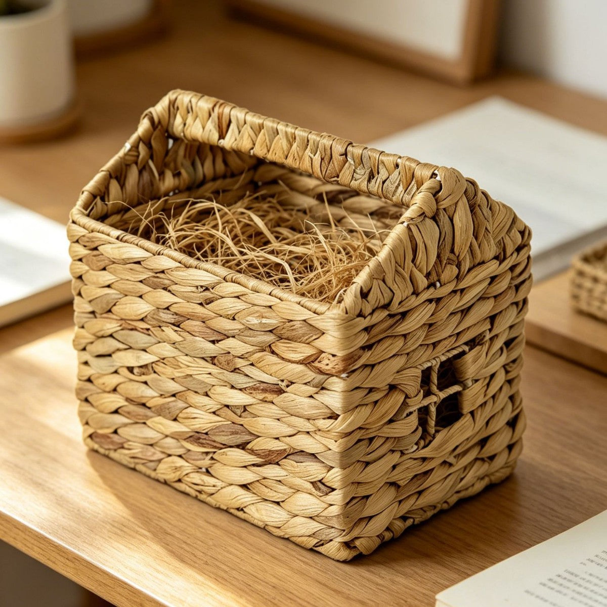Decorative hand-woven table basket Siopsrl