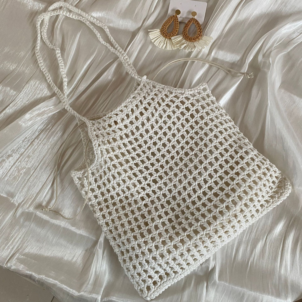 Hand-knotted shopping bag Siopsrl