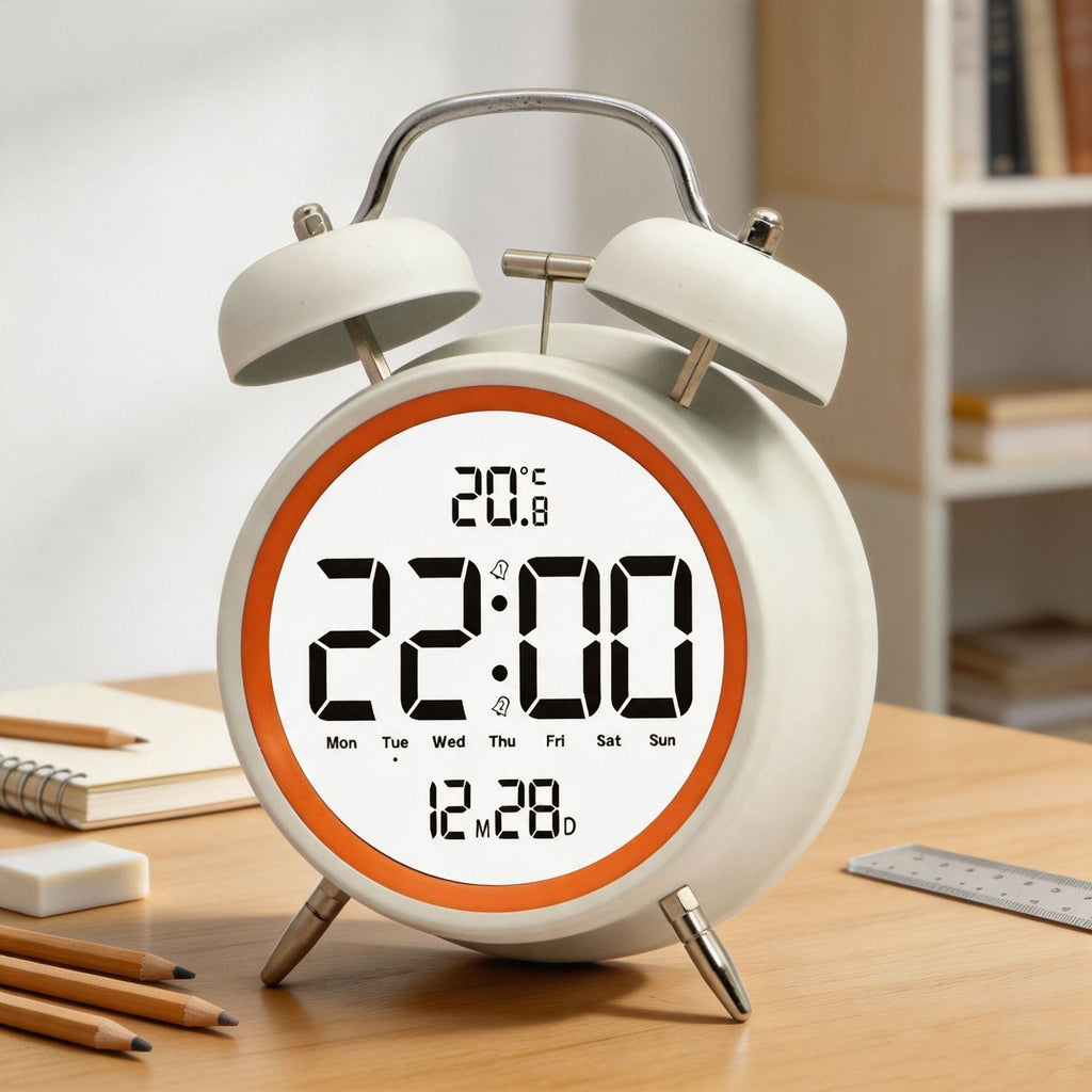 Siopsrl | Digital alarm clock with large LED digits and temperature sensor Siopsrl